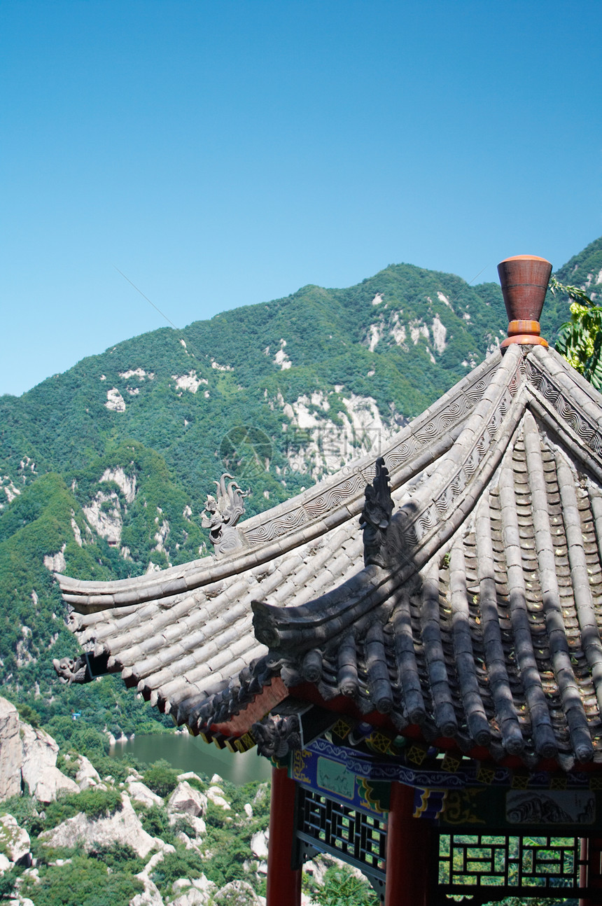 中国西安Cuihua山的塔塔图片