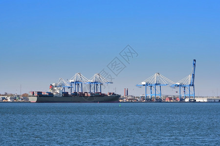 美国南卡罗来纳州查尔斯顿港高清图片