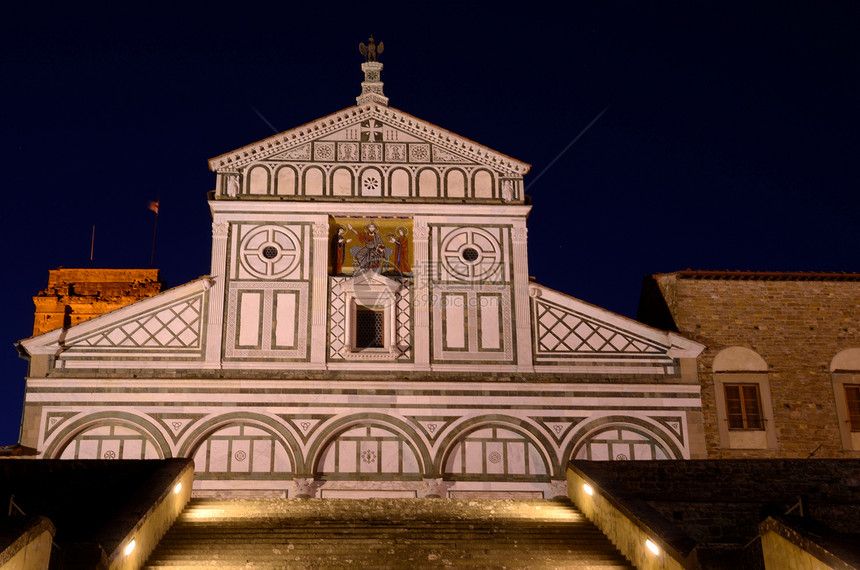 圣米尼纳托佛罗伦萨地标纪念碑旅行走廊大教堂图片