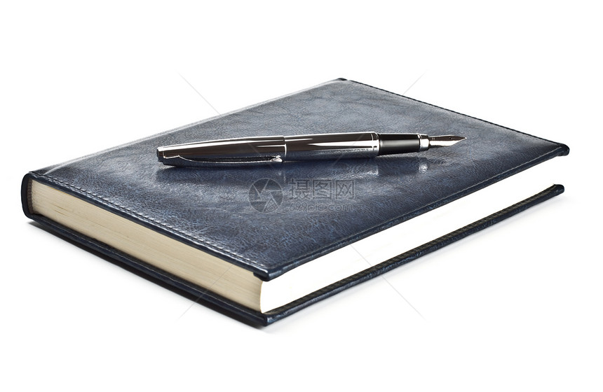 钢笔在日记上组织记忆邮票程序工作页数日程写作配饰雕刻图片