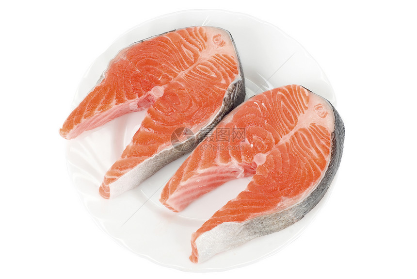 红鱼牛排宏观红鱼橙子美食餐厅食物海鲜牛扒粉色产品图片