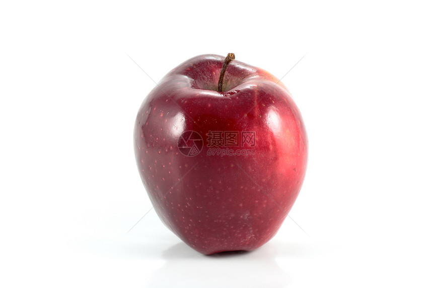 红苹果水果健康食物营养红色图片