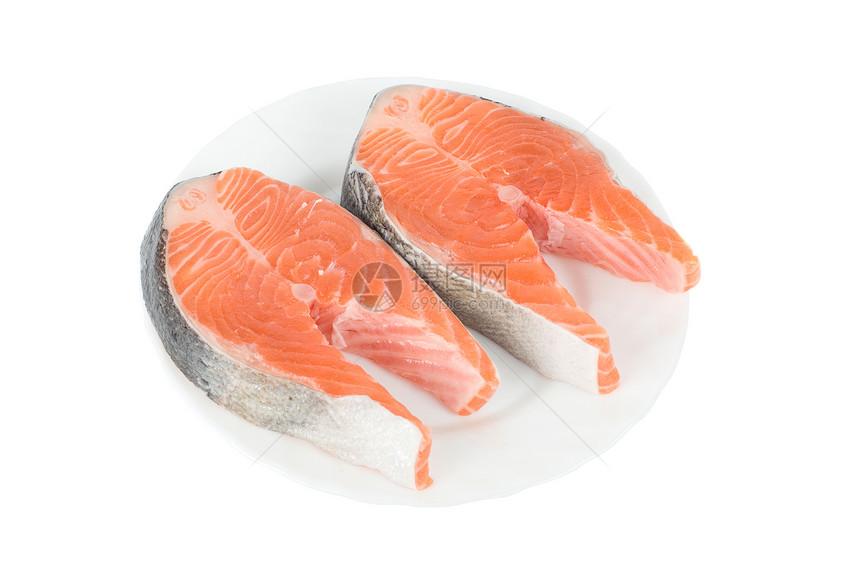 鳟鱼牛排市场宏观营养餐厅食物粉色红色炙烤美食红鱼图片