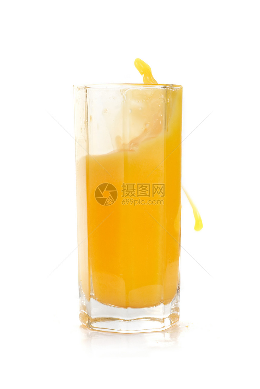 柑橘汁橙子热带果汁气泡水果液体养分柠檬宏观溪流图片