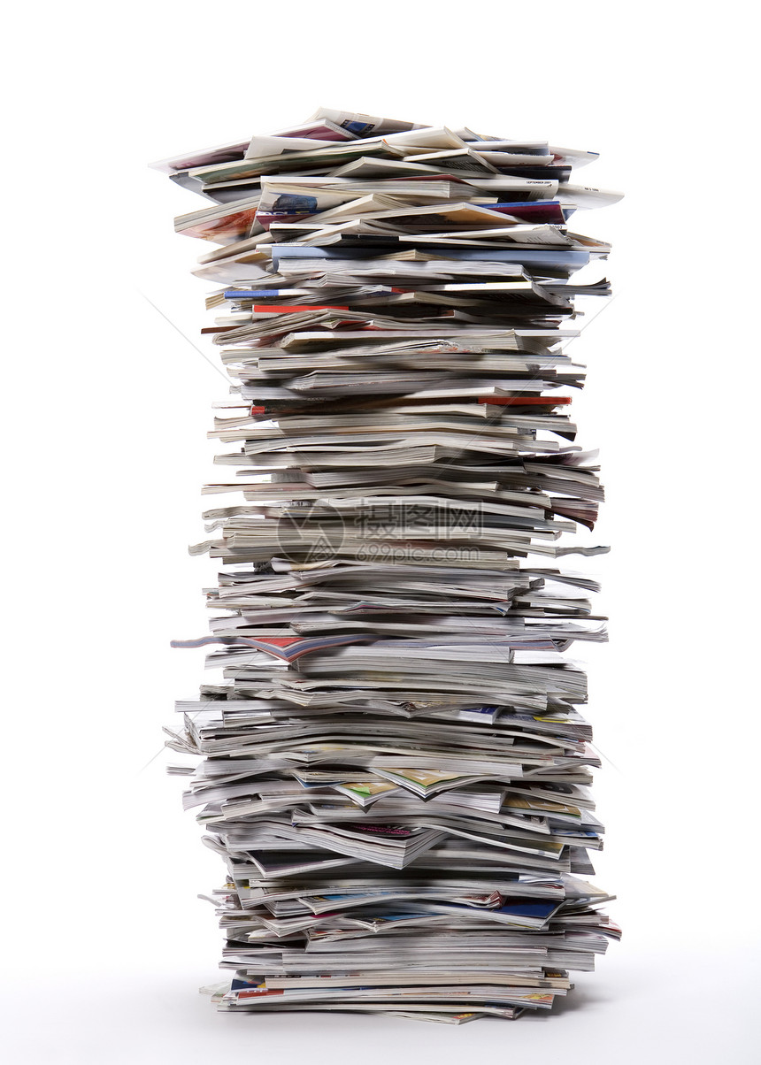 杂志堆叠数据粉色回收物体环境历史头条记者报纸信息图片