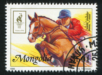 跳跃竞赛邮资竞争邮票骑师海豹骑士舞步投注运动高清图片