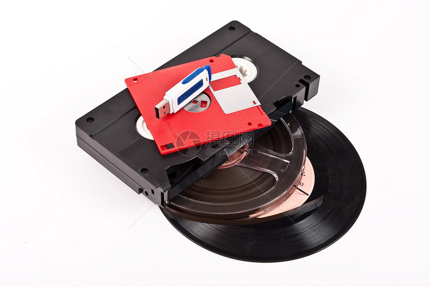 存储媒体技术备份塑料电视电脑录像机贮存黑色驾驶记忆图片