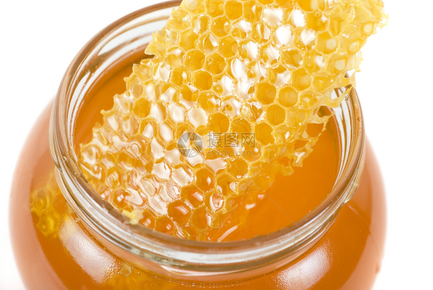 蜂蜜产品花蜜液体食物治愈玻璃营养甜点金子工作室图片