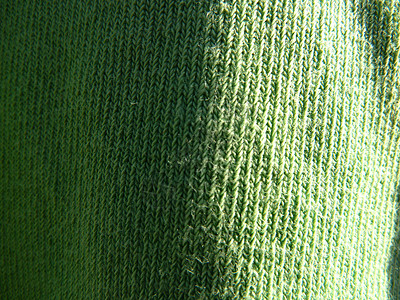绿绿色纤维织物材料纺织品棉布背景图片