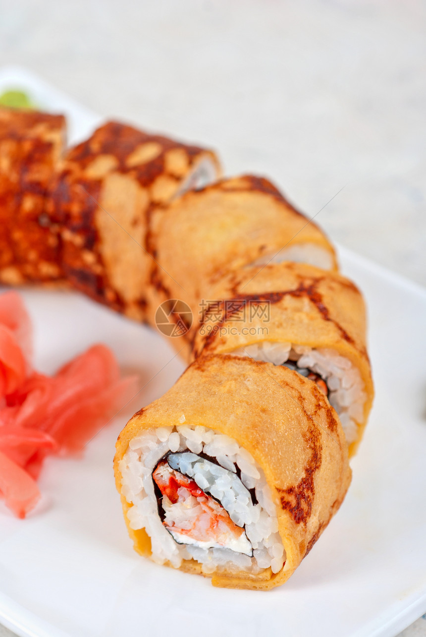 煎蛋饼寿司食物午餐美食盒子沙拉文化美味面条海鲜叶子图片