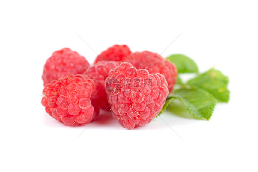 新鲜草莓营养叶子浆果食物水果团体宏观维生素果味甜点图片