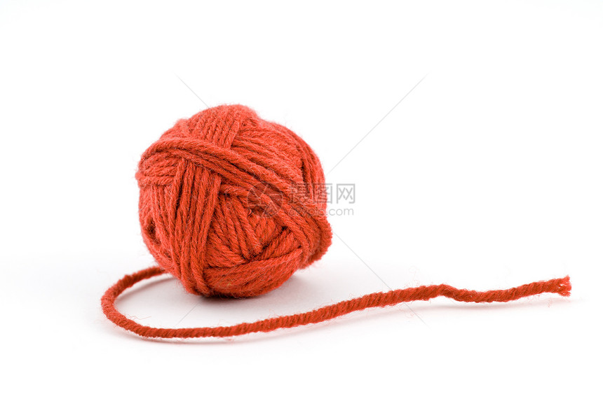 线索球爱好编织衣服羊毛柔软度织物白色手工创造力材料图片
