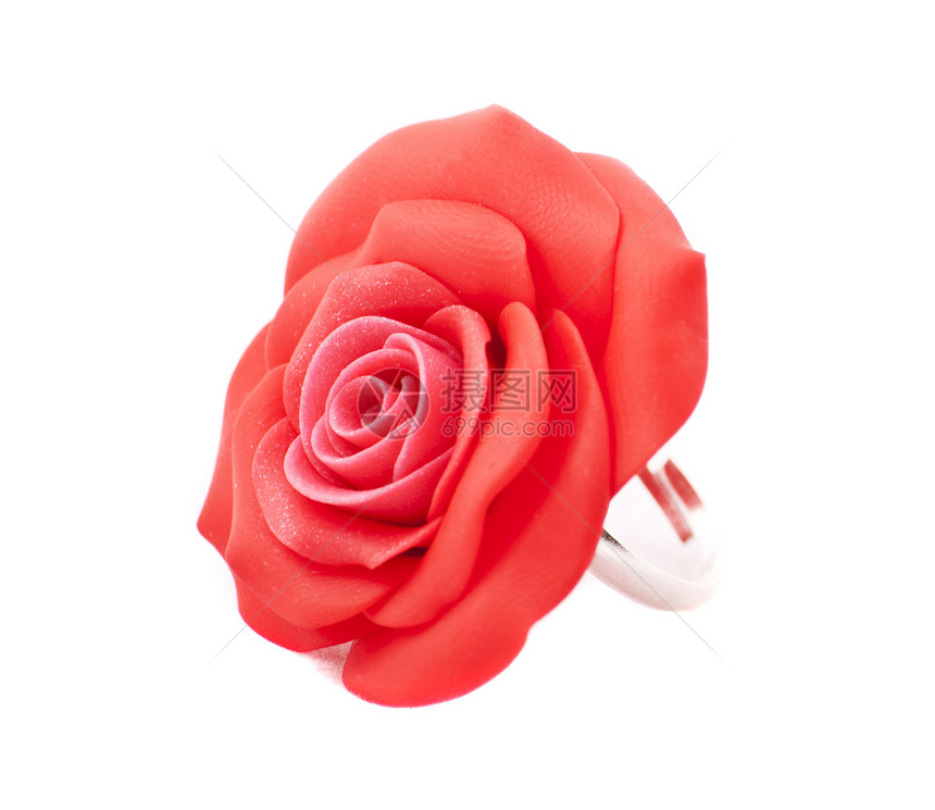 红玫瑰环图片