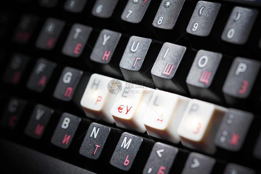 键盘帮助键互联网按钮技术桌面高科技网络灰色数字办公室电子邮件图片