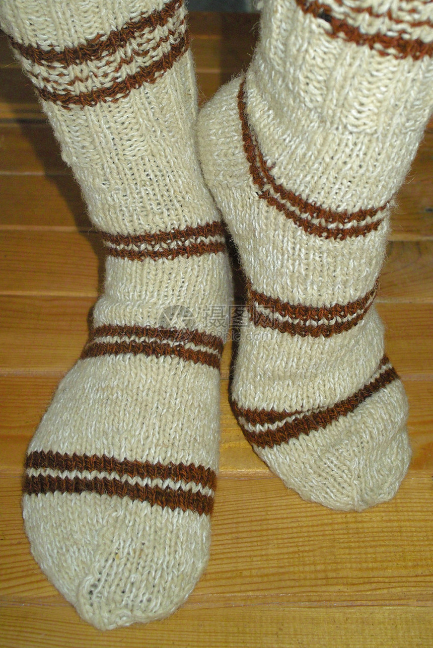 手工编织的女袜女士袜子衣服女性拖鞋图片