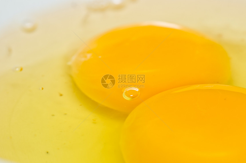 蛋椭圆形蛋壳黄色食物图片