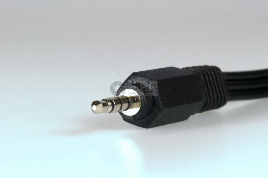 音频 J电气电子宏观金属技术电缆别针电脑立体声插头图片