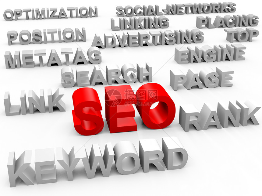 SEO SEO网站标签钥匙研究互联网业务排名营销技术关键词图片