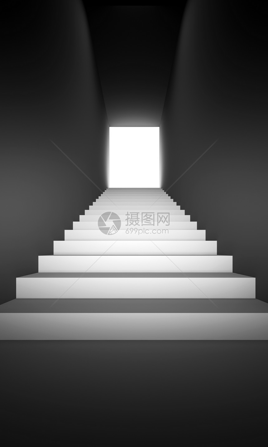 3层楼梯的光线图片