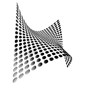 抽象金属四环板运动反思数字化科学玻璃盘子通讯技术插图活力背景