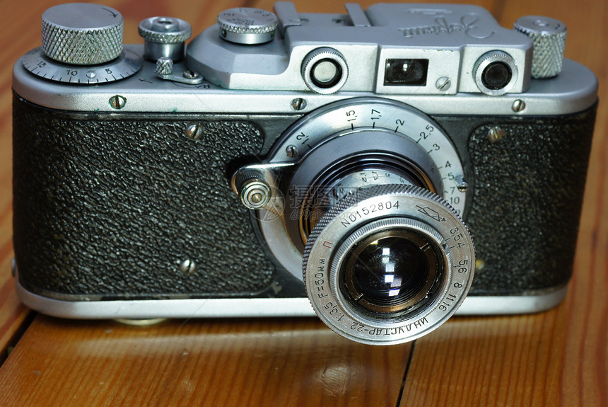 照相摄影机机械合金电影摄影古董复古记者镜片隔膜黑色图片