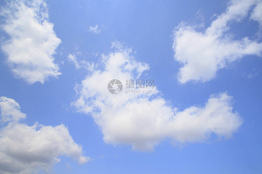 蓝色天空的白云空气太阳天气多云图片