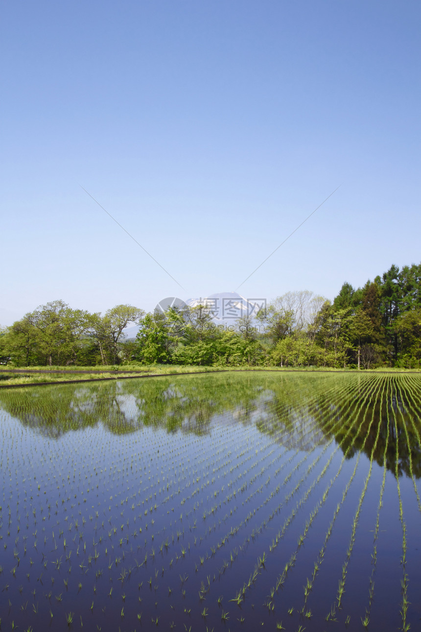 伊瓦特山和牧区景观绿色蓝色村庄国家蓝天农场天空场地田园图片