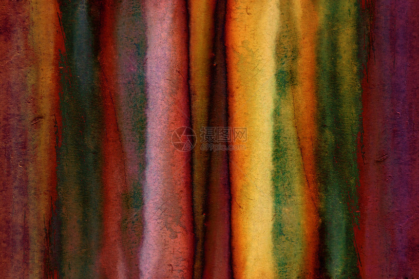 彩色背景  生铁床单金属划痕工业材料宏观风化图片