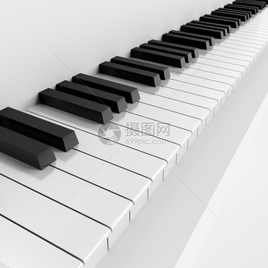 音乐乐器的黑白键键盘剧院工作室反射合成器爱好艺术音乐会调子象牙图片
