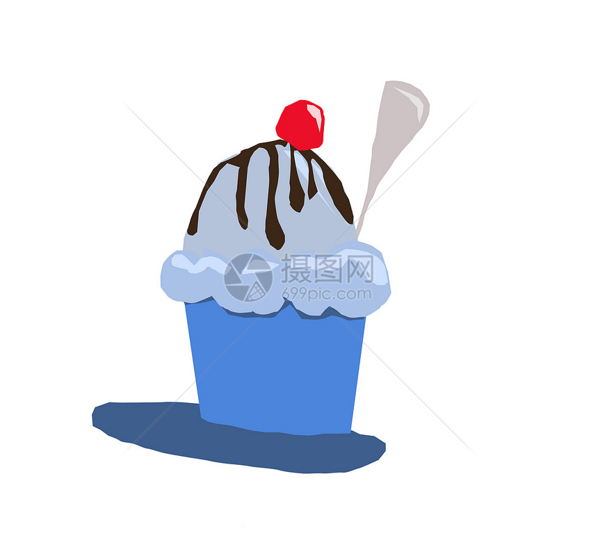 蓝莓冰淇淋软糖图片