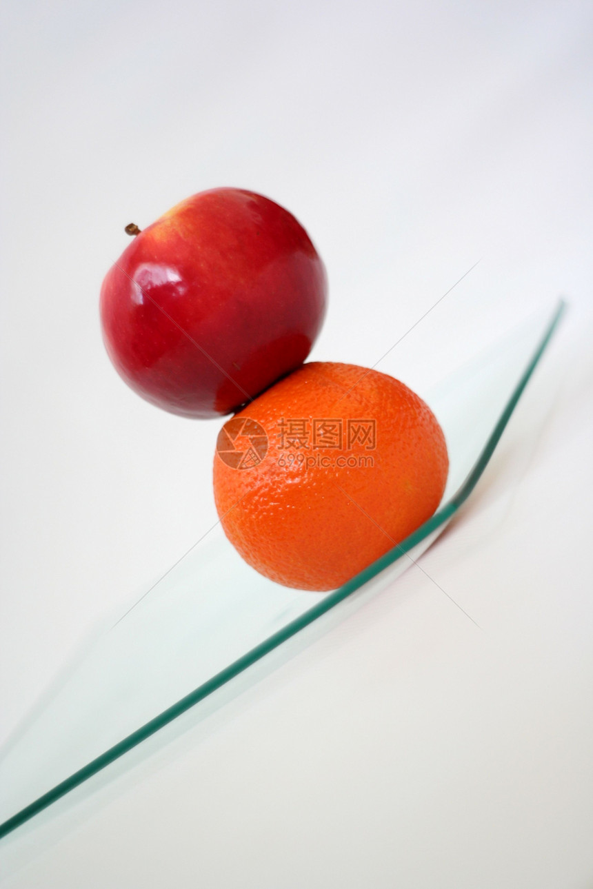 苹果和橙子健康饮食刷子艺术家食物奶奶横截面甜食对象小吃水果图片