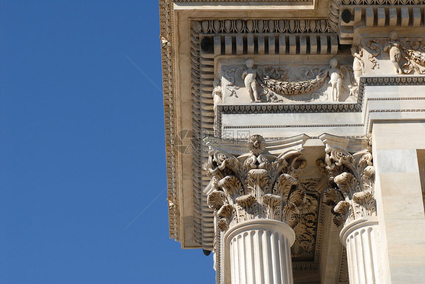 米兰大理石雕像柱子细节历史雕塑首都宽慰文化图片