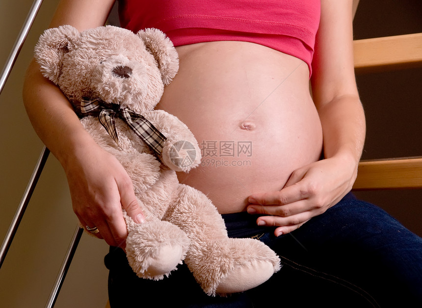 怀孕成人母性女士母亲婴儿孩子玩具女性生活图片