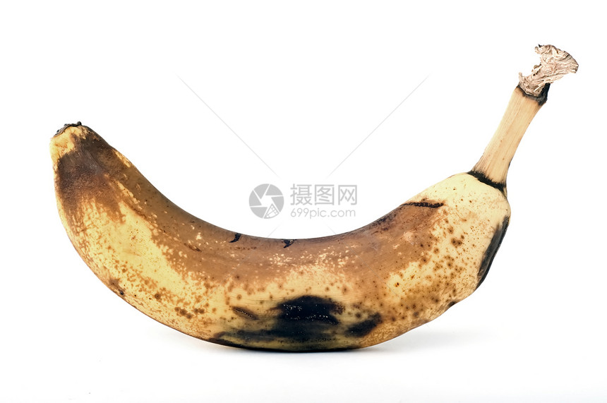 腐烂香蕉模具食物白色疾病微生物水果图片