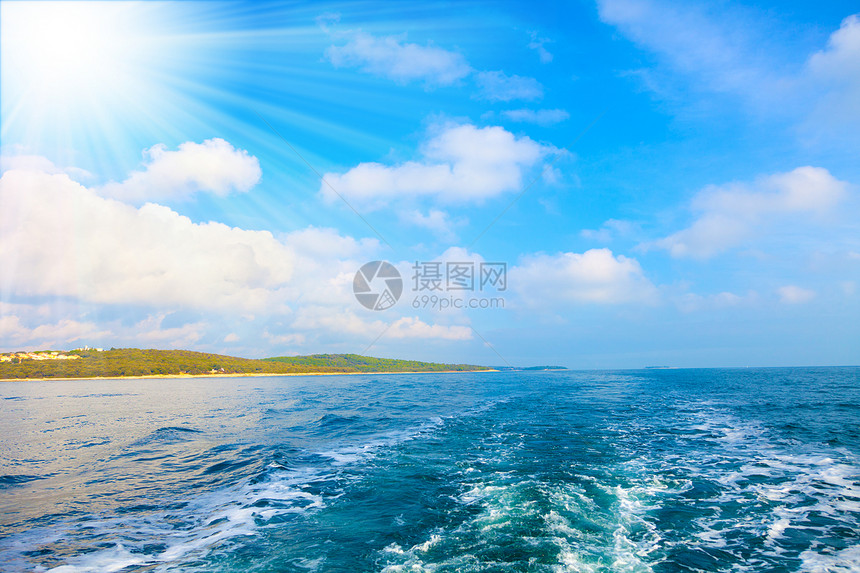 亚得里亚海海岸伊斯里安部分照片旅游风景天空天堂假期海岸线沿海海岸门廊游客图片