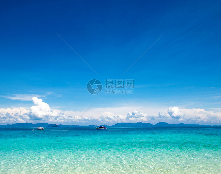 热带海洋海景晴天天空支撑冲浪天堂假期蓝色海浪旅行图片