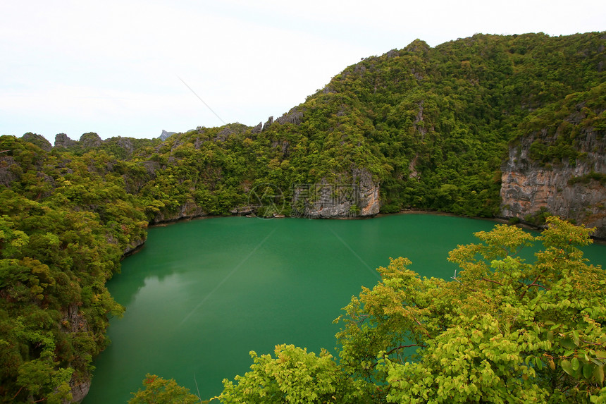 Samui的翡翠湖图片