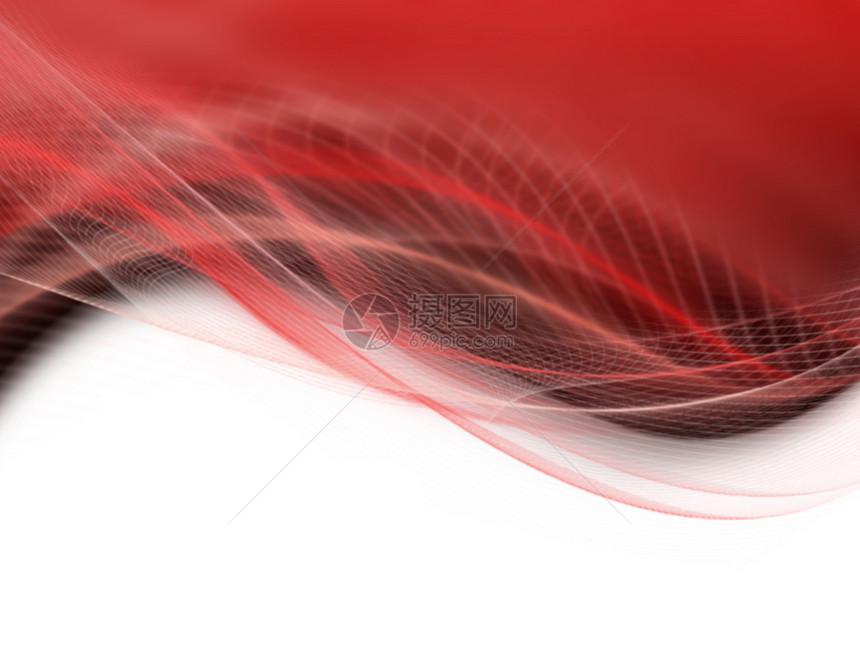 B 现代背景摘要墙纸液体红色海浪网络日程插图网格弯曲图形图片