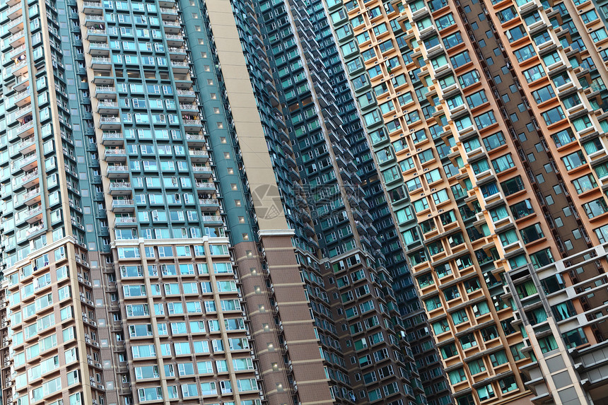 香港的公寓住宅邻里衣服项目高楼建筑学建筑住房城市图片