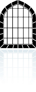 有条框的窗口窗口绘画结论插图防御堡垒石工城堡炙烤格子监狱背景图片