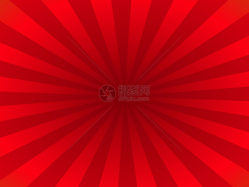 红线射线辐射红色微光辐照度中心插图图片
