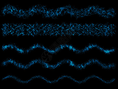 蓝色抽象的挥动器和波浪脆弱性曲线墙纸海浪魔法创造力黑色活力柔软度沉思背景图片