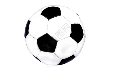 皮革足球球白色闲暇黑色玩具背景图片