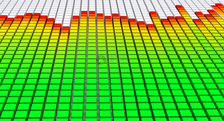 平均衡器管理业务瓷砖流程橙子监视器混合器展示黄色图表图片