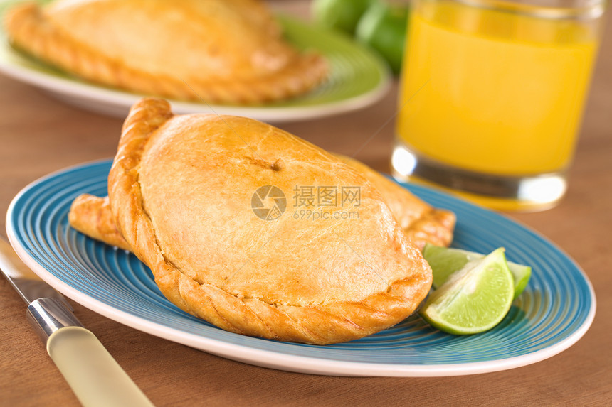 秘鲁 Empanada食物柠檬小吃糊状早餐馅饼面包图片