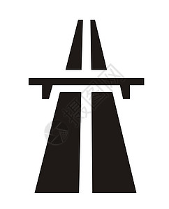 高速路标志速度白色运输汽车黑色街道交通背景图片