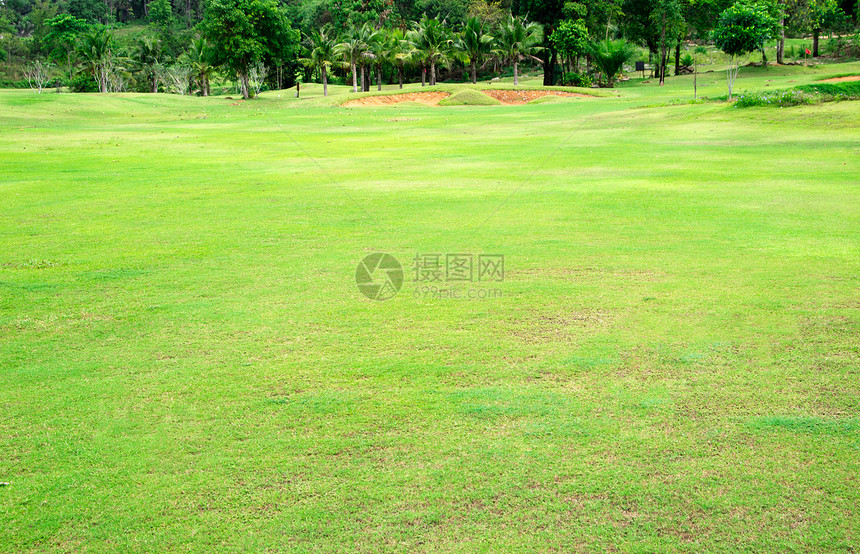 高尔球场游戏天空风景高尔夫球俱乐部山脉运动蓝色草地娱乐图片