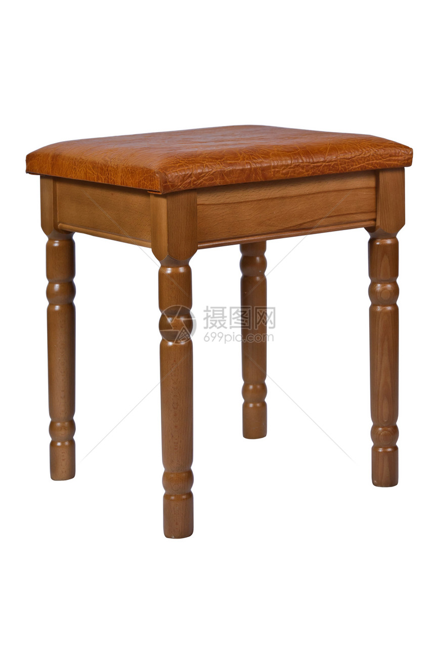 木凳棕色矩形正方形白色座位工艺椅子凳子家具图片