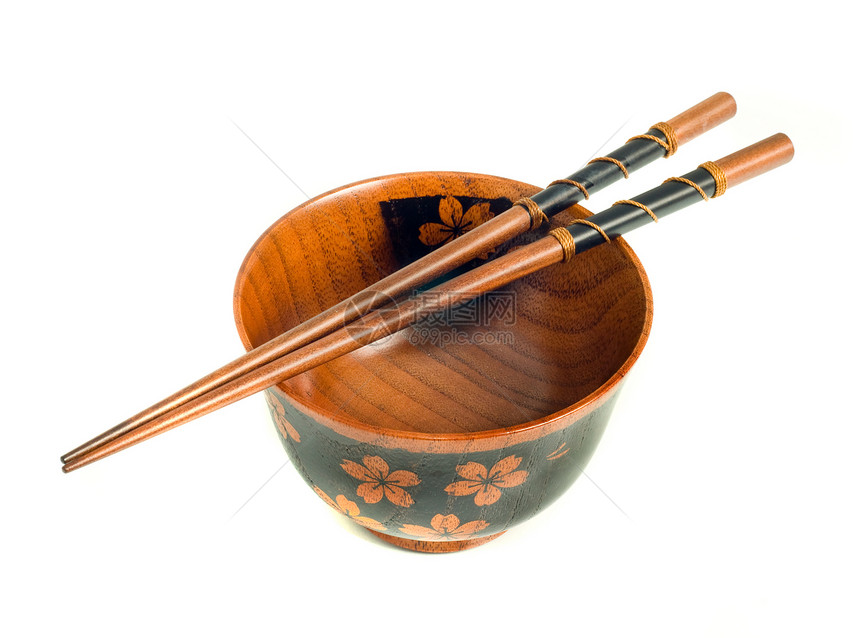 日本餐具 筷子和碗图片