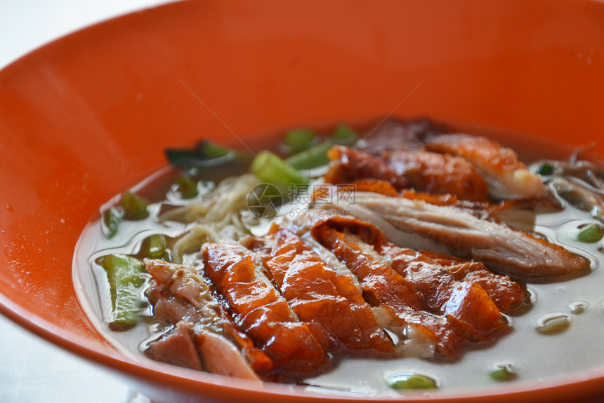 亚洲食物法庭午餐餐具肉汤美食食谱皇帝面条鸭子菜单图片